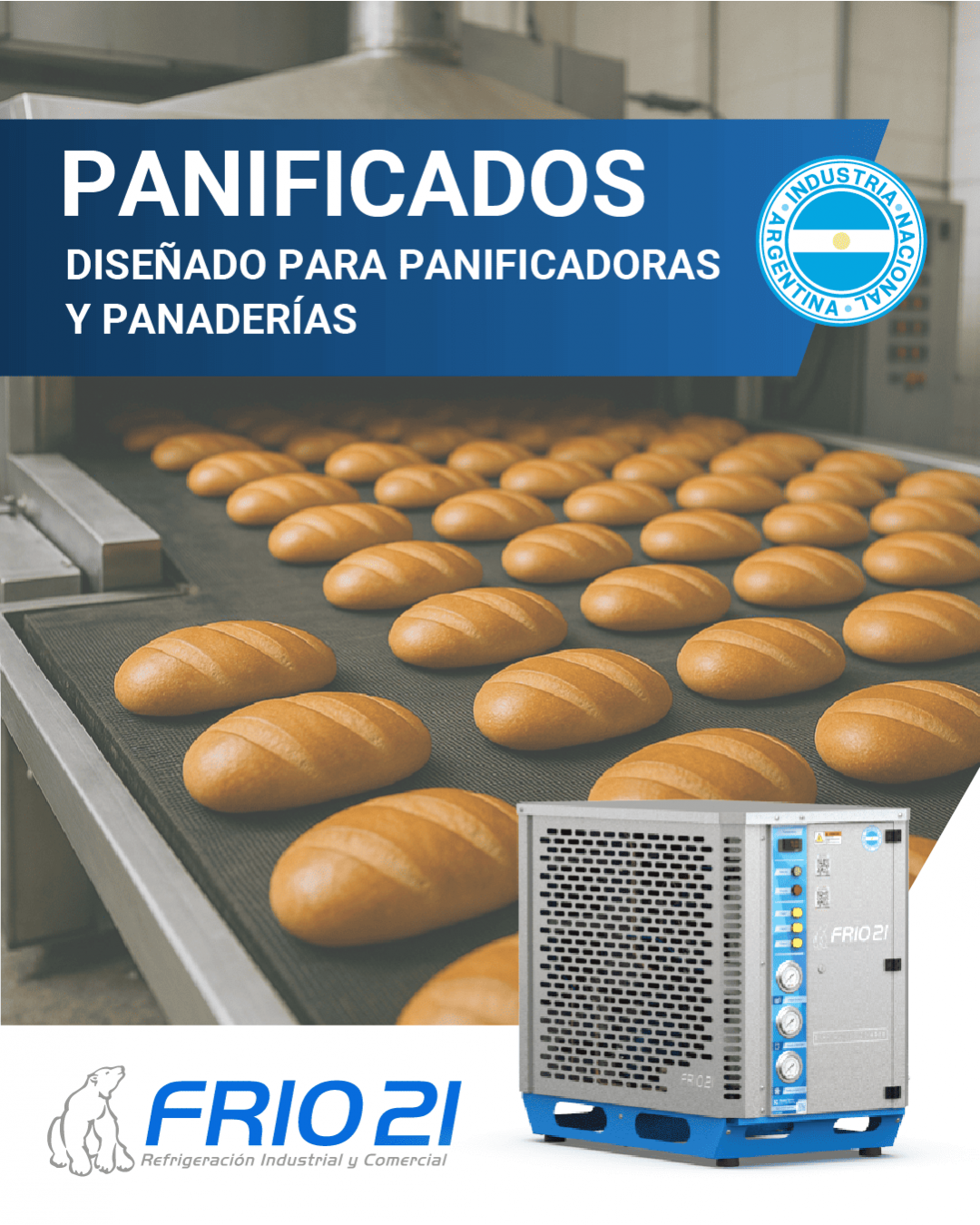 ¿Por qué necesito un enfriador en un proceso de panificado?