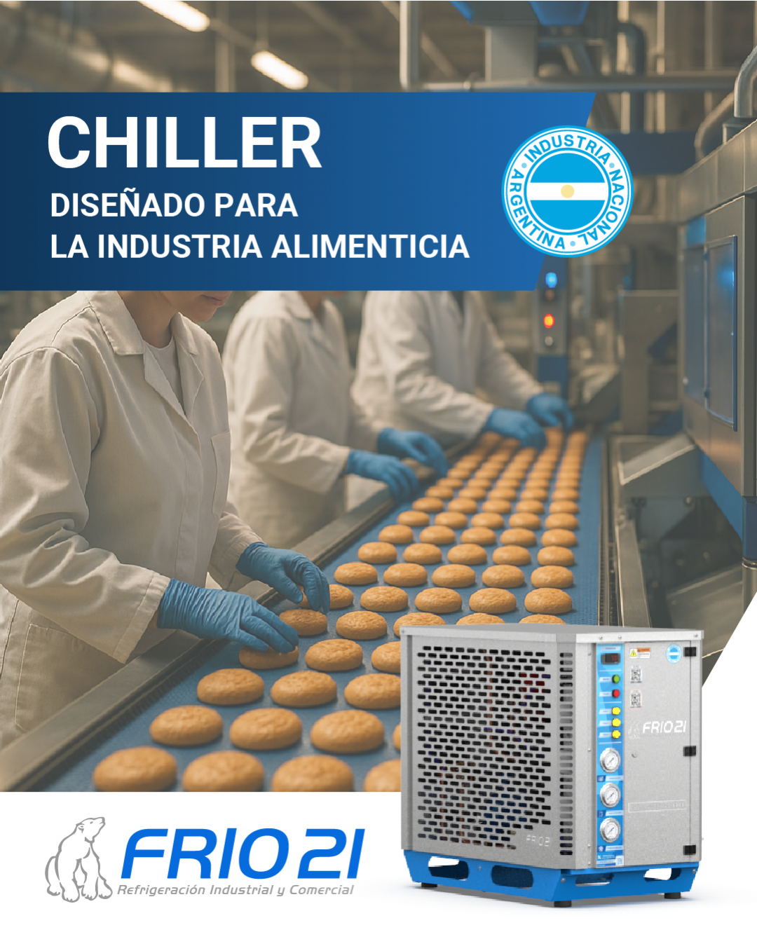 Soluciones de refrigeración industrial para la industria alimenticia