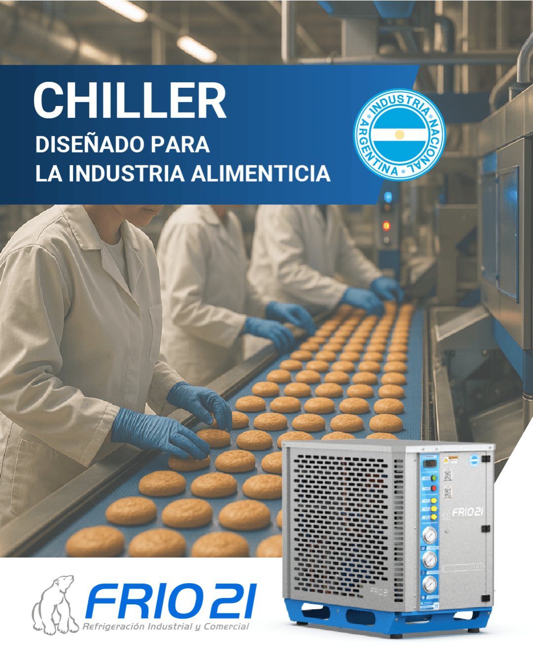 Sistemas de refrigeración industrial para alimentos: seguridad, conservación y eficiencia energética