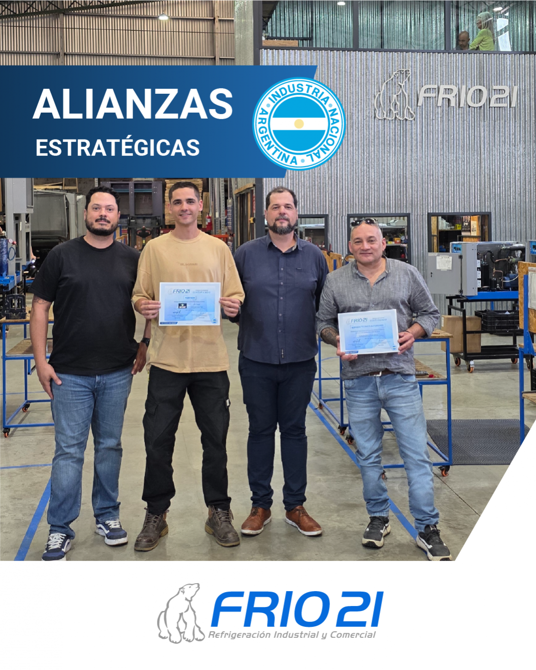 Frío 21 impulsa el fortalecimiento del sector lácteo con nuevas alianzas estratégicas y servicios técnicos autorizados