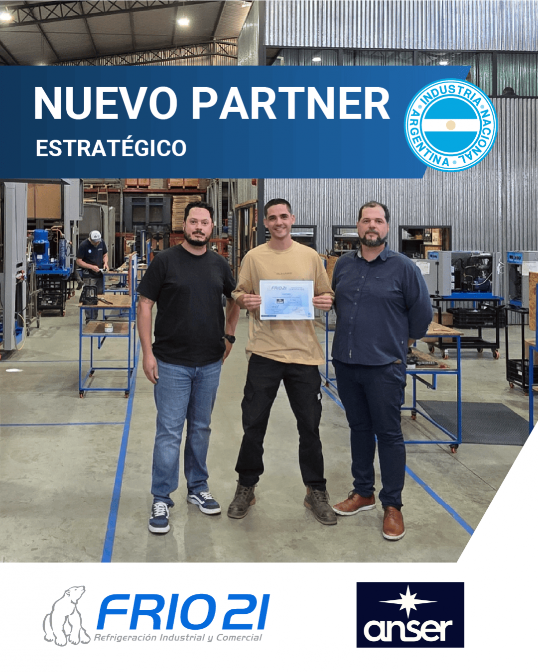 Frío 21 y Anser: una alianza estratégica para potenciar la ingeniería y el frío en los tambos argentinos