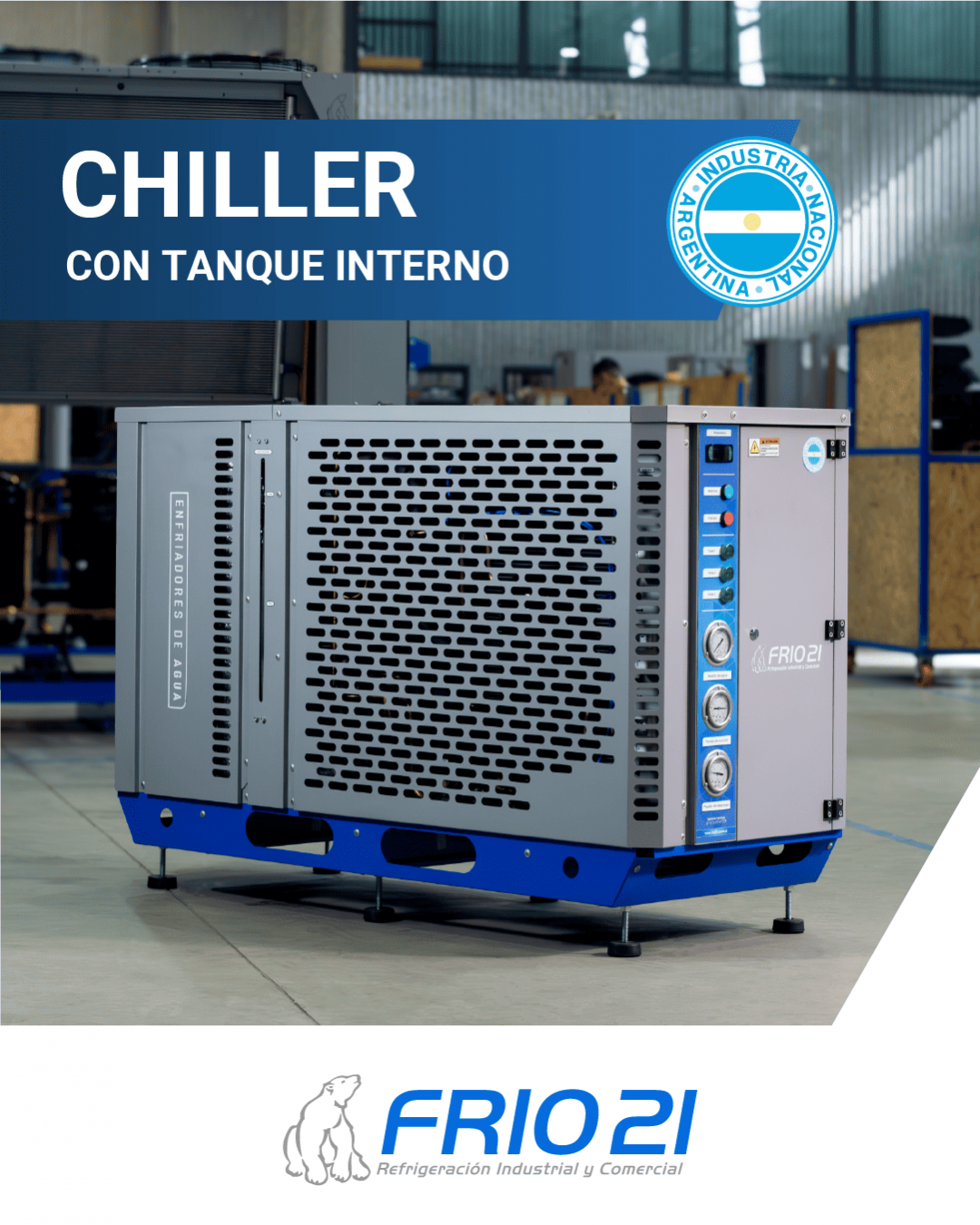 Chillers con tanque interno: estabilidad térmica para procesos con picos de demanda