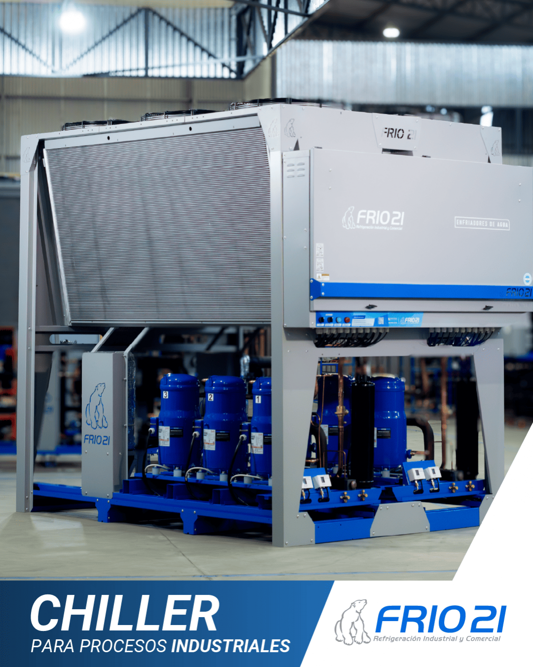 Enfriadores de procesos industriales: control térmico preciso en cada etapa de producción