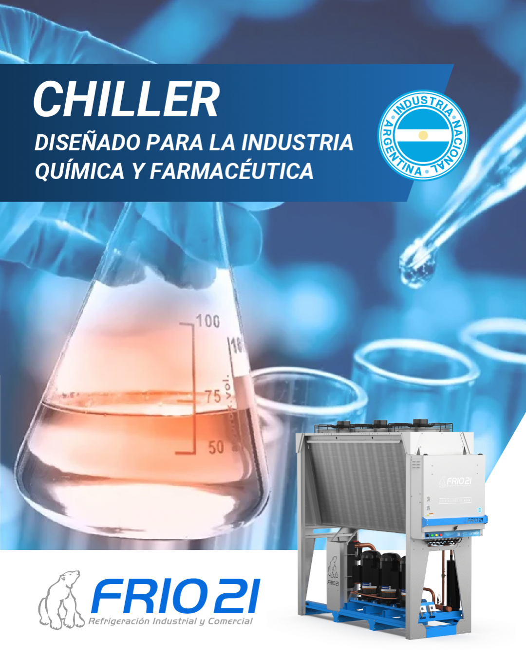 Soluciones de refrigeración industrial para la industria farmacéutica