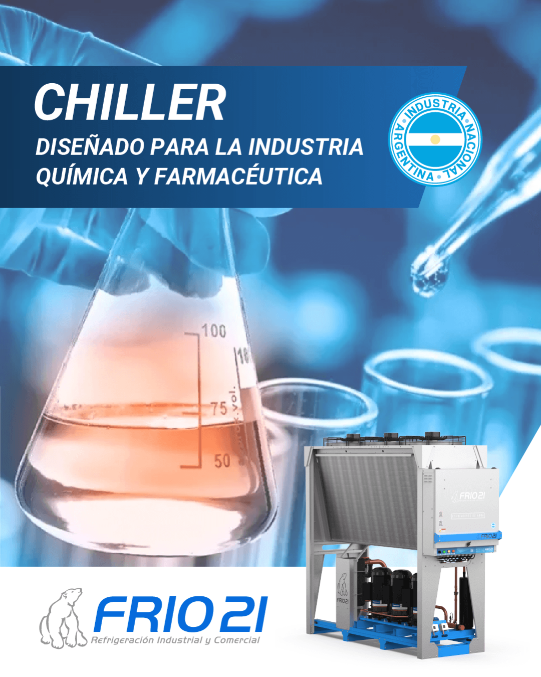 Estabilidad térmica en procesos químicos: refrigeración para industria farmacéutica